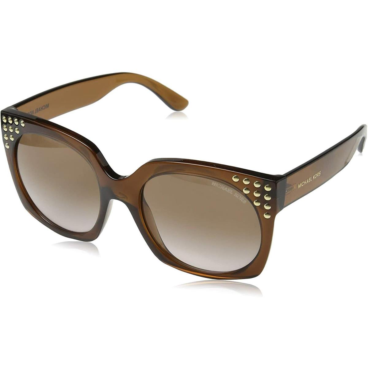 Michael Kors sunglasses  - Brown , Transparent brown and gold Frame, Brown grey Gradient Lens 7