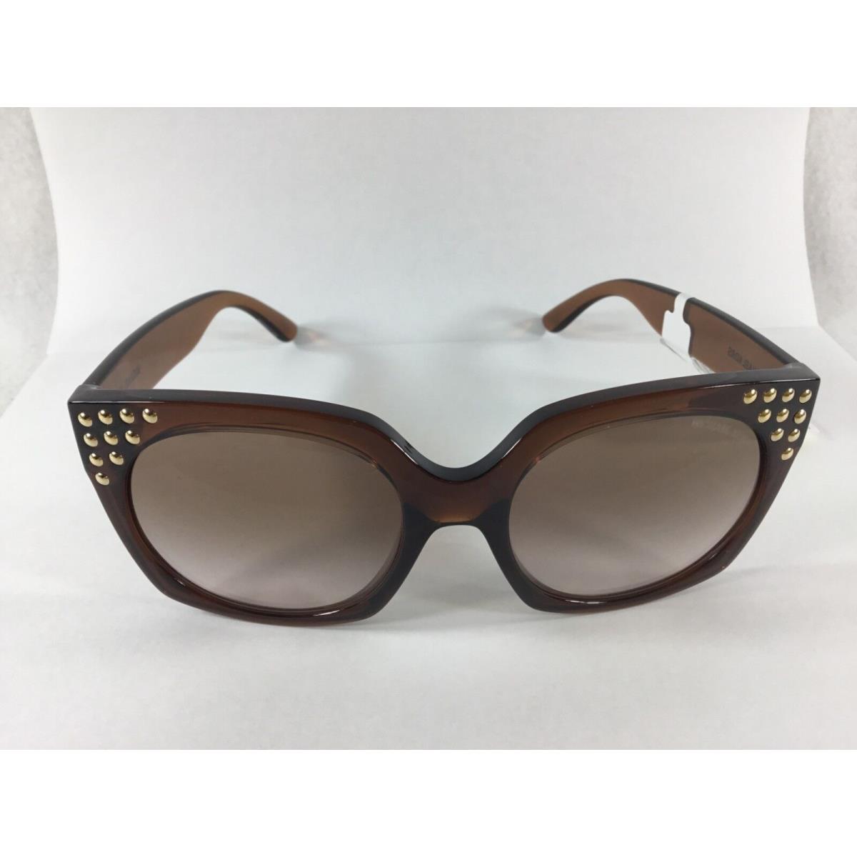 Michael Kors sunglasses  - Brown , Transparent brown and gold Frame, Brown grey Gradient Lens 1