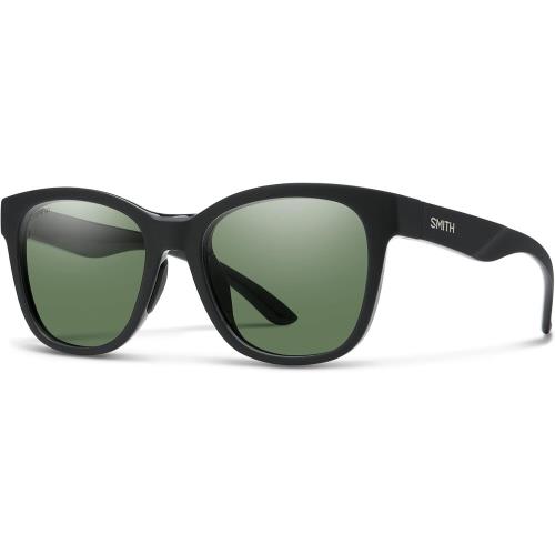 Smith Caper Sunglasses One Size Matte Black / Chromapop Polarized Gray Green