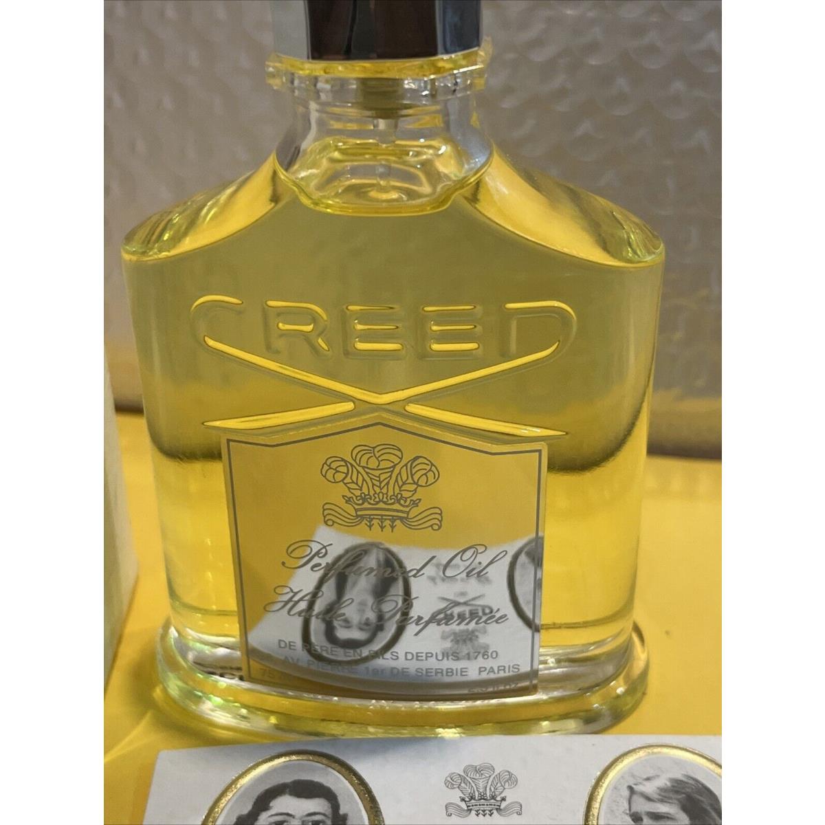 Creed Acqua Fiorentina Perfumed Oil Huile Parfumee 2.5OZ 75ml Bj2