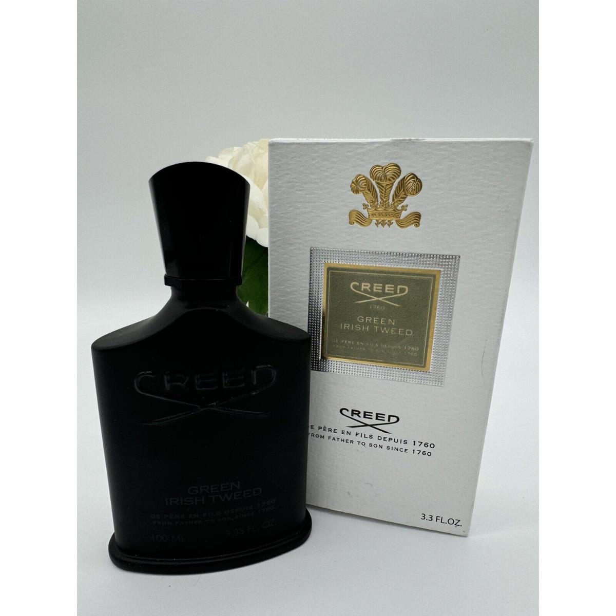 Creed Greed Irish Tweed Eau de Parfum Spray 3.3oz / 100mL Unsealed Box F000694