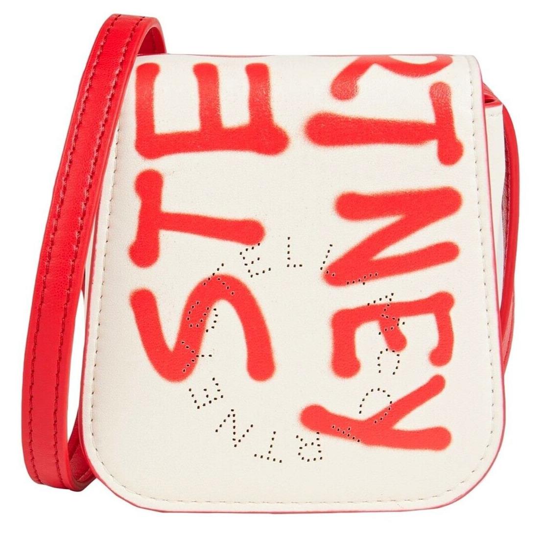 Stella Mccartney X ED Curtis Graffiti Logo Card Crossbody Mini Bag Reg