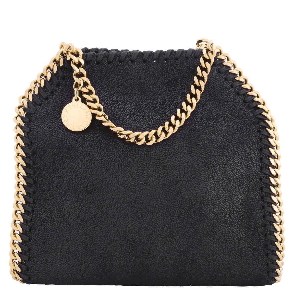 Stella Mccartney Black Falabella Tiny Tote Bag 391698W93551000