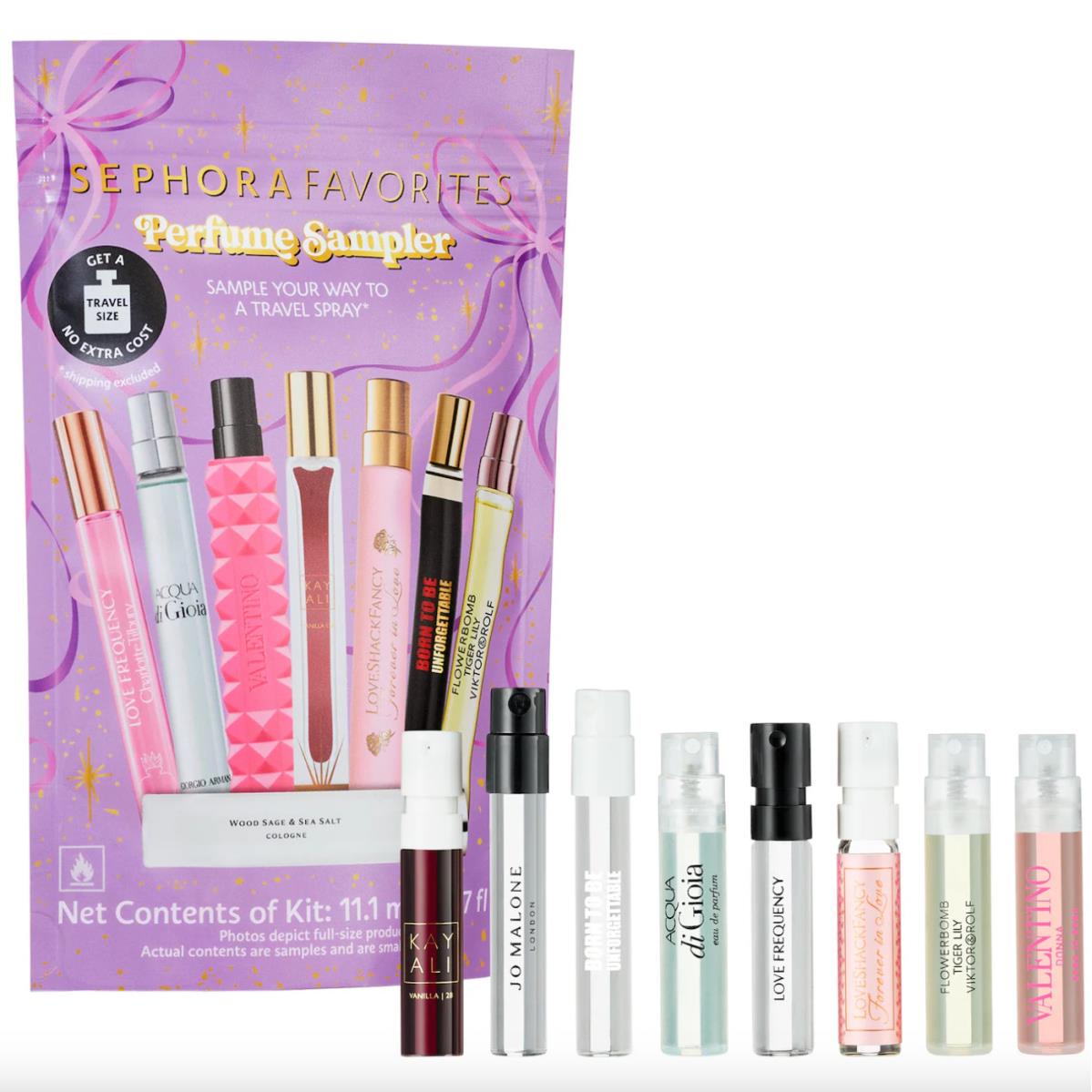 Sephora Favorites Mini Travel Spray Perfume Discovery Sampler Set