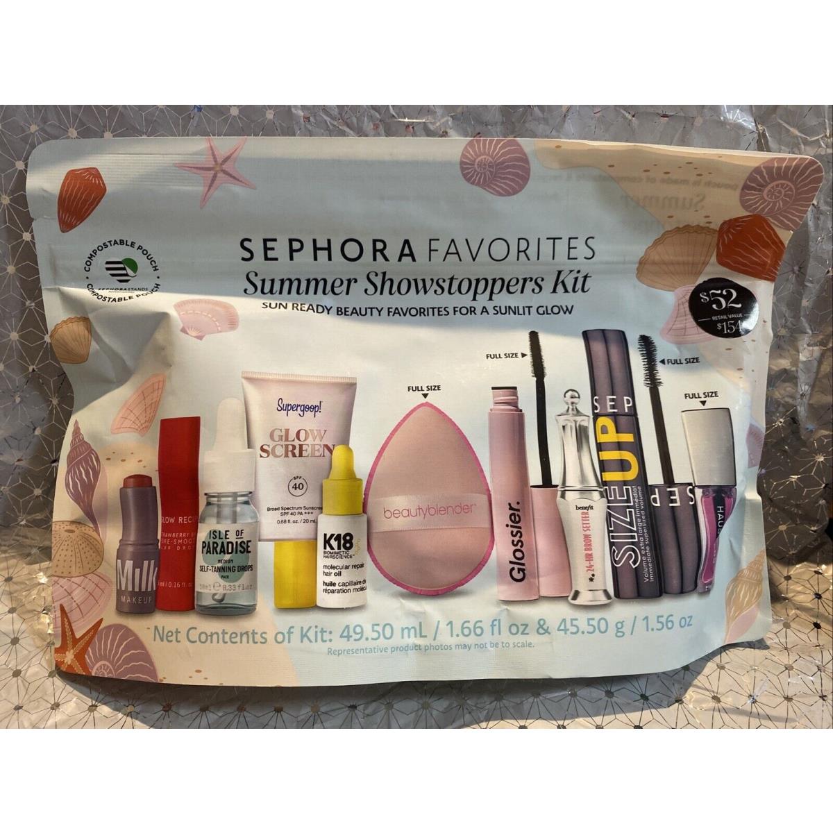 Sephora Favorites Summer Showstoppers Beauty Kit Haus Labs K18 9 Piece Gift Set