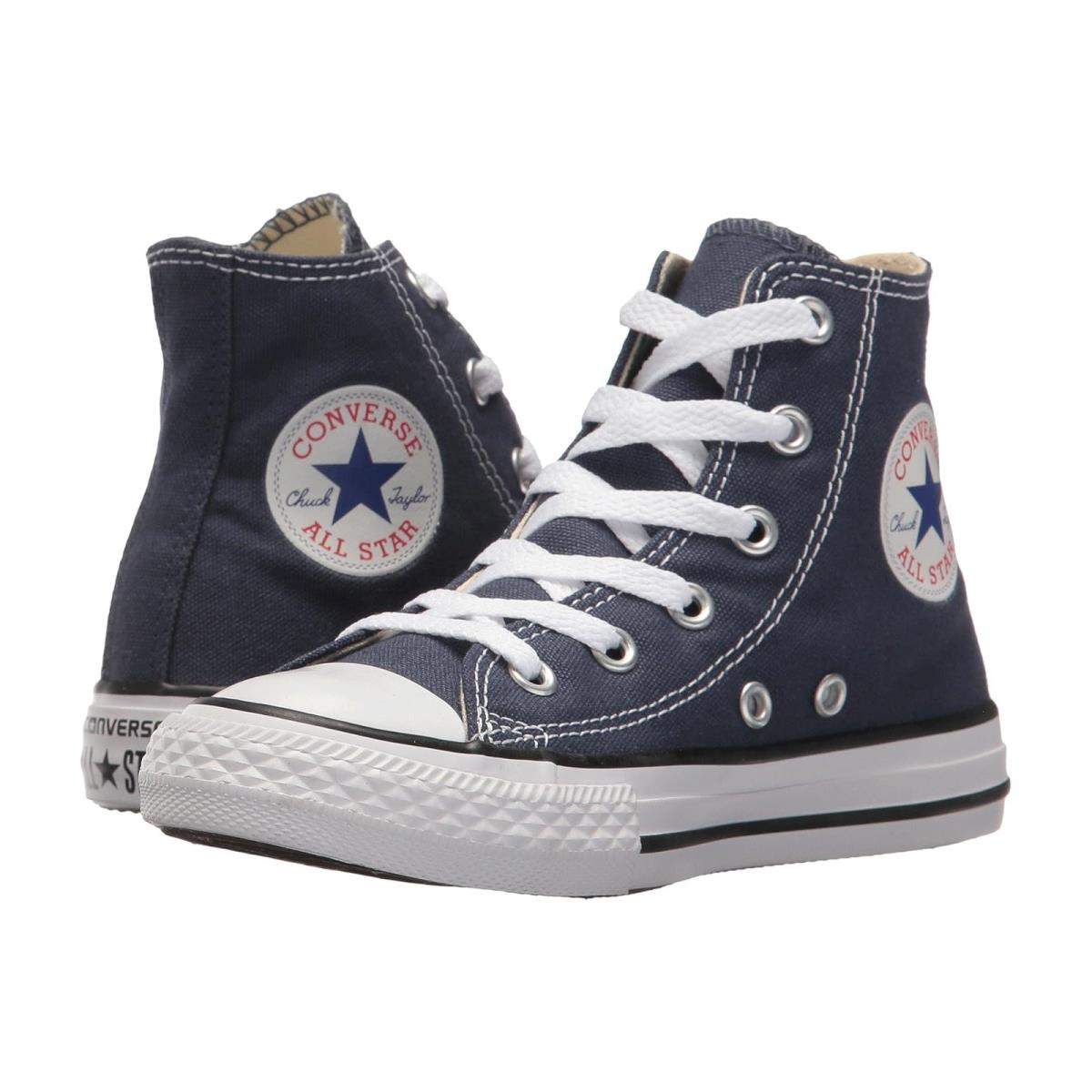 Converse Kids Chuck Taylor All Star Core Hi Little Kid Navy