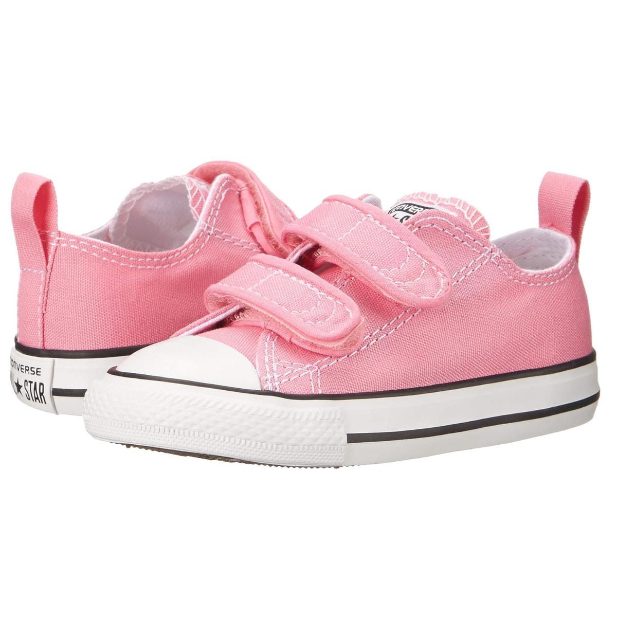 Girl`s Shoes Converse Kids Chuck Taylor 2V Ox Infant/toddler