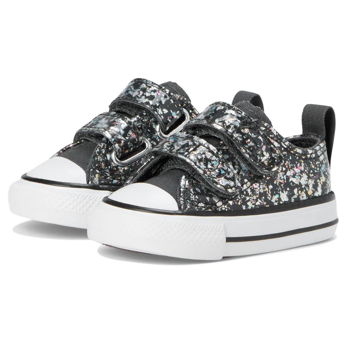 Boy`s Shoes Converse Kids Chuck Taylor All Star Glitter Easy-on Toddler