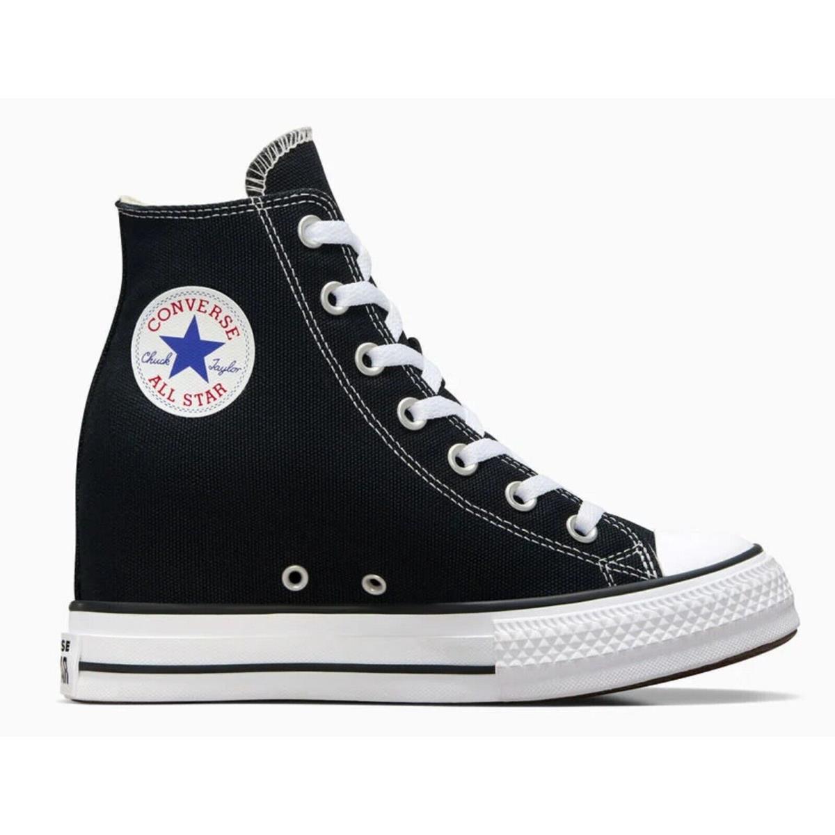 Converse Women`s Chuck Taylor All Star Wedge Platform Exlusive Model Hidden Heel