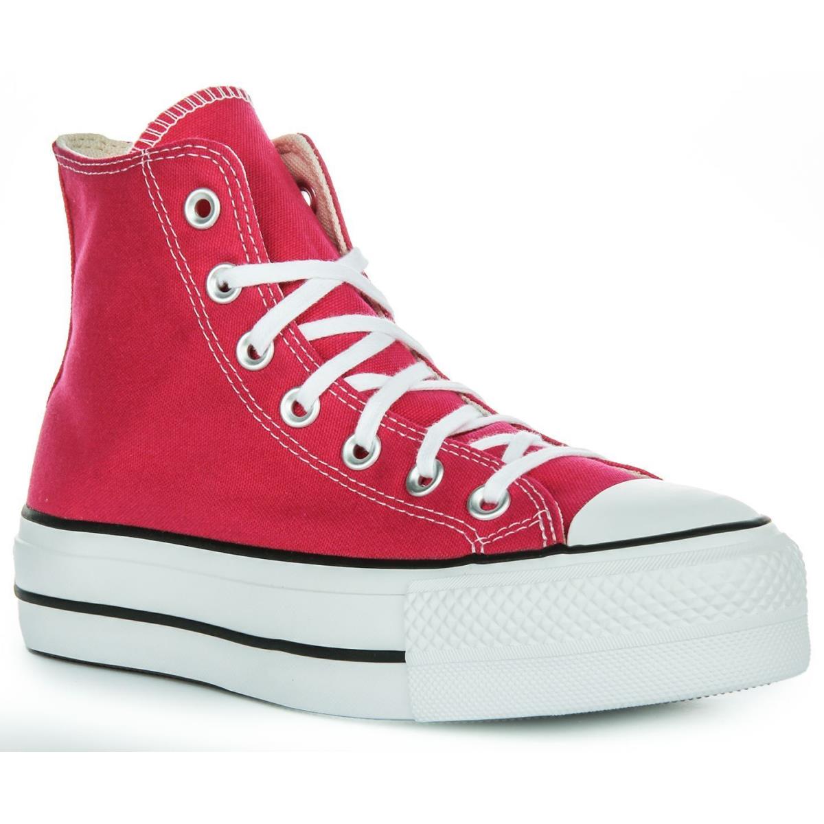 Converse A08288C All Star Lift Hi Platform Womens Trainer In Fuchsia US 5 - 11