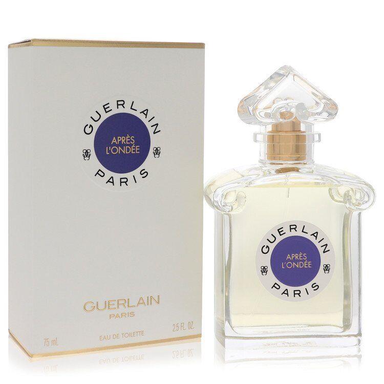 Apres L`ondee by Guerlain Eau De Toilette Spray 2.5 oz For Women