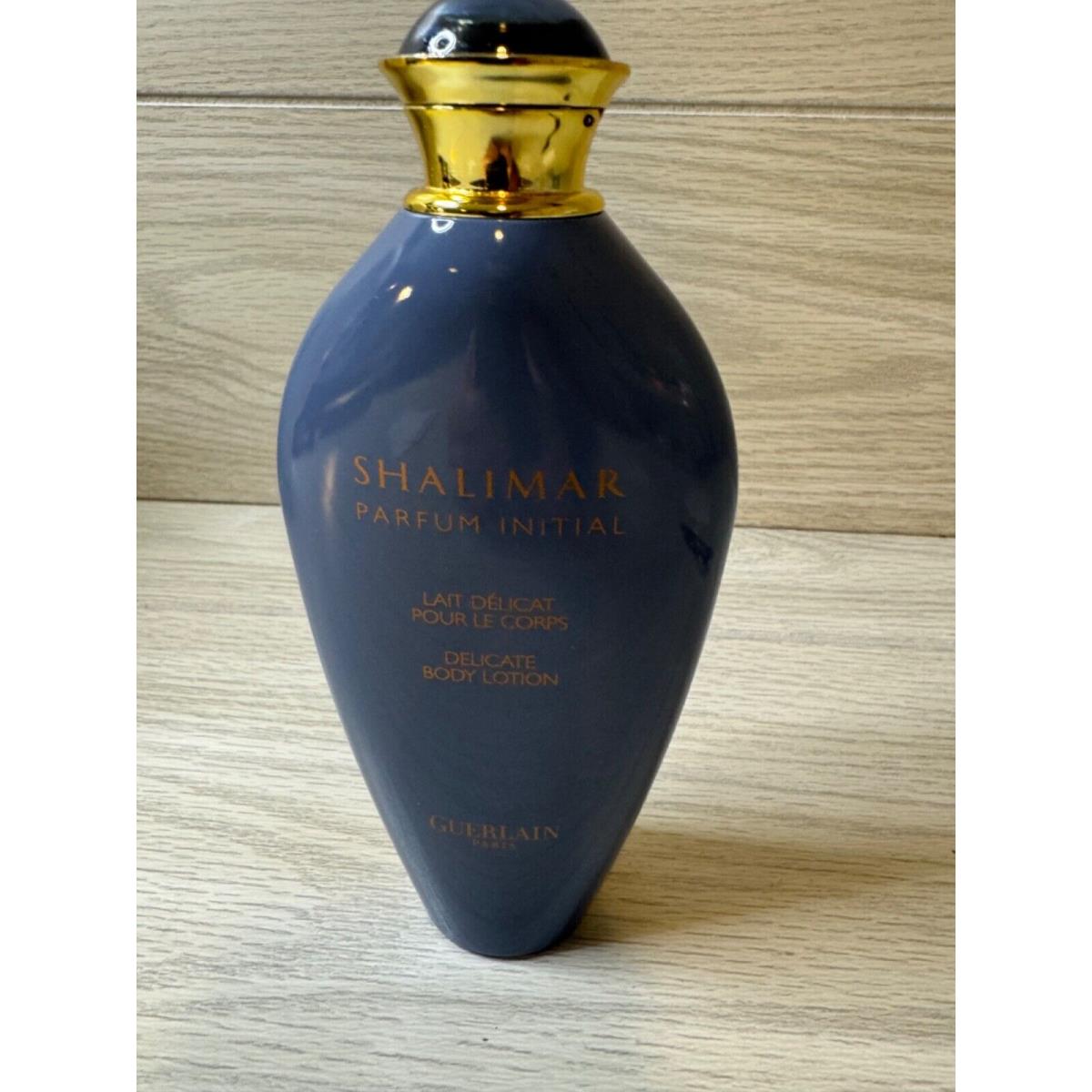 200ml Shalimar Parfum Initial Delicate Body Lotion Guerlain Paris Made In France