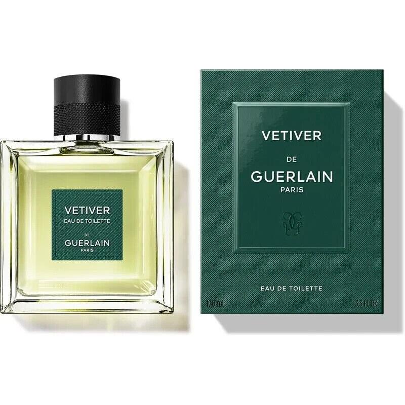 Men Vetiver DE Guerlain Guerlain Edt 3.3 oz / 100ml Packing