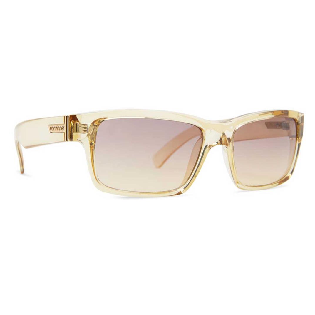 Von Zipper Fulton Sunglasses-YEC0 Translucent Honey-gradient Lens