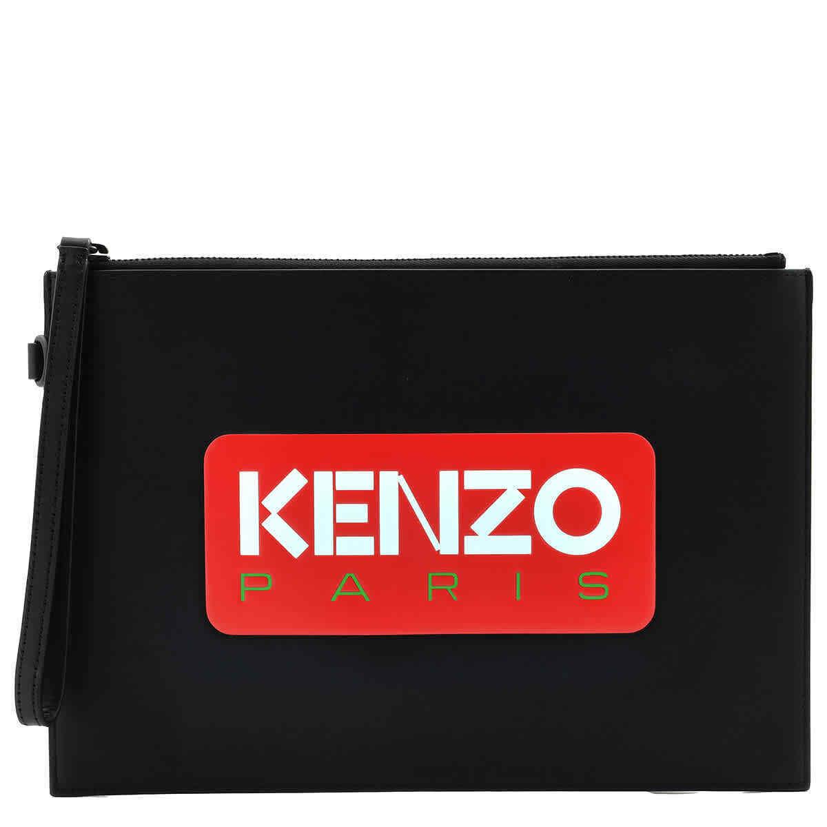 Kenzo Paris Large Clutch Bag FD55PM822L41-99J