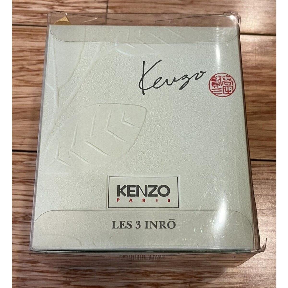 Kenzo Set For Women 1.0 Oz Natural Spray + Body Lotion 1.5 + Bath Gel Vintage