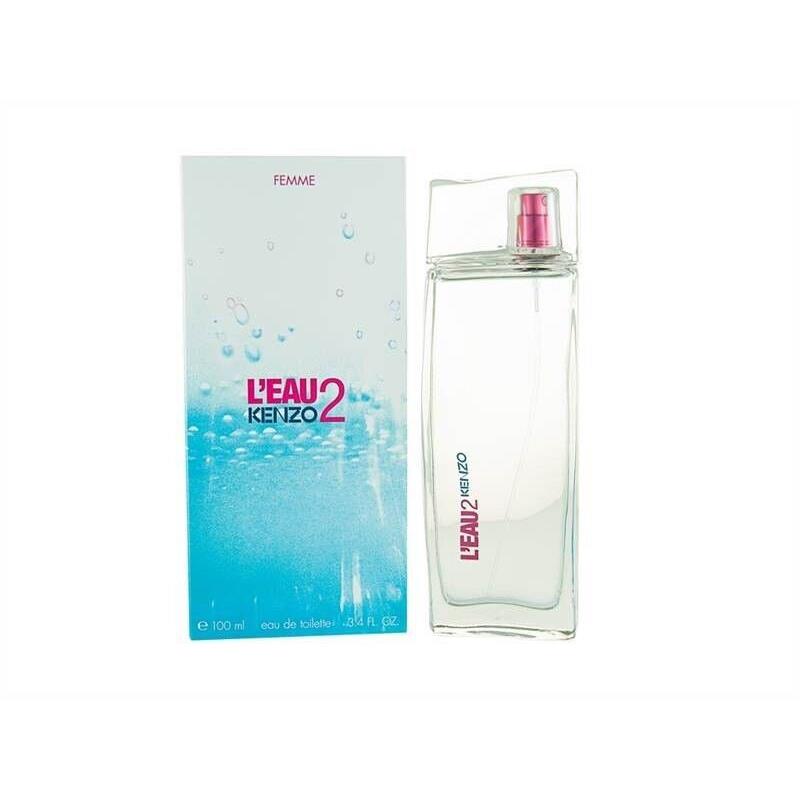 L`eau 2 Kenzo Femme For Women 3.4 oz Eau de Toilette Spray