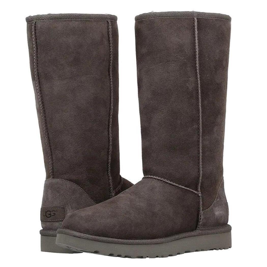 Ugg Women`s Classic Tall II 1016224 Gray Boot - Gray