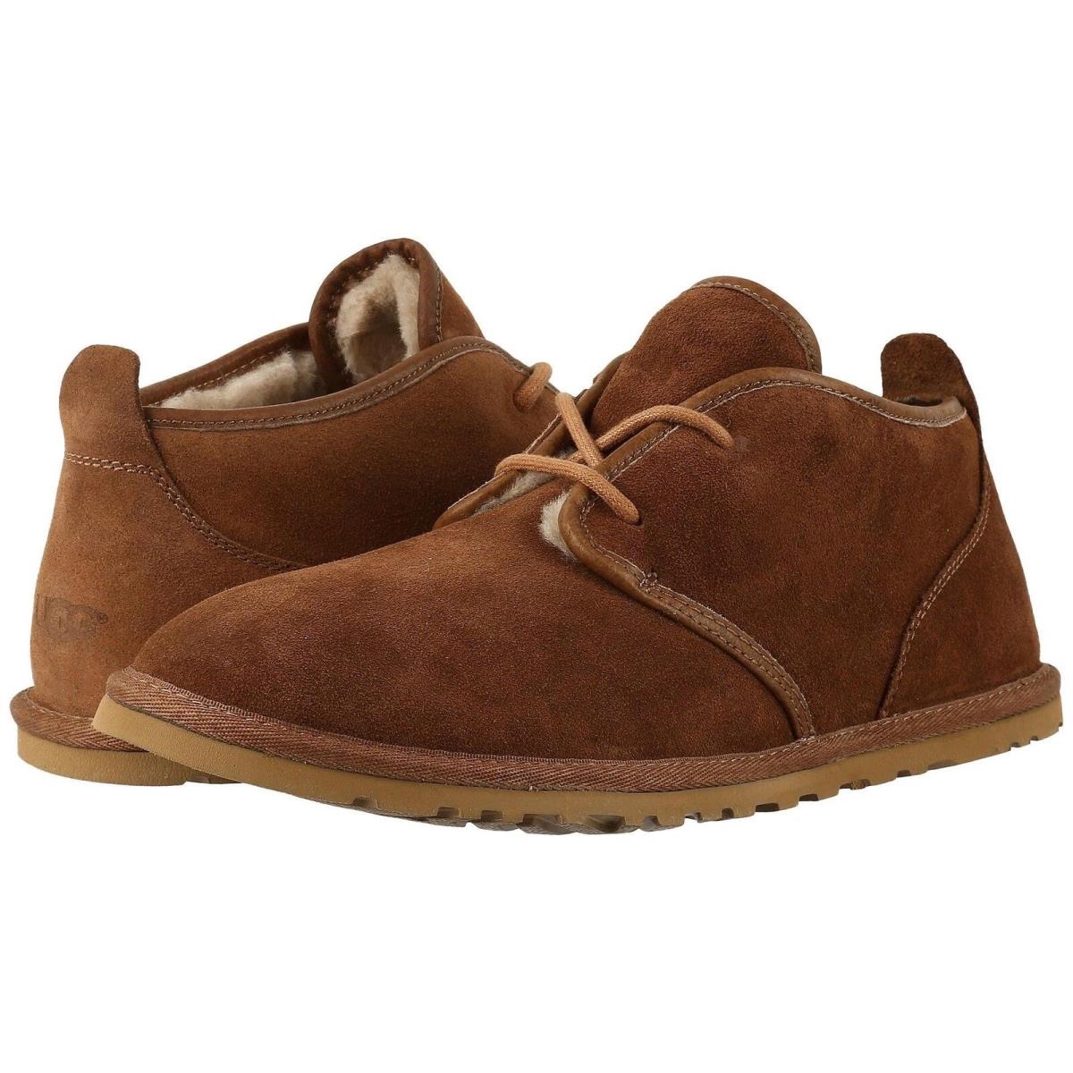 Ugg Maksim Tamarind Brown 1016680/TMR Men`s Sheepskin Lo Profile Shoes