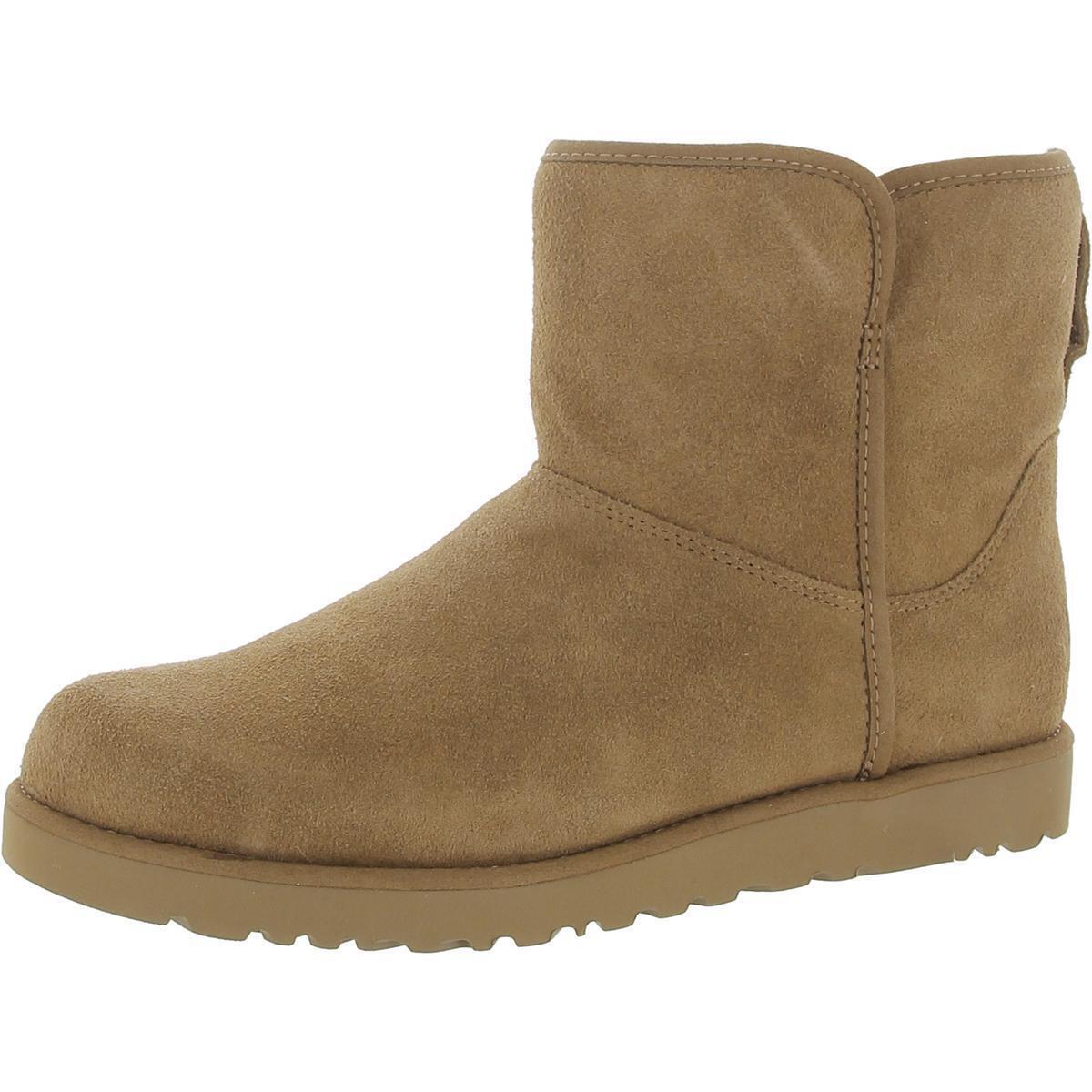 Ugg Womens Classic Ultra Mini Tan Winter Snow Boots 9 Medium B M Bhfo 3774