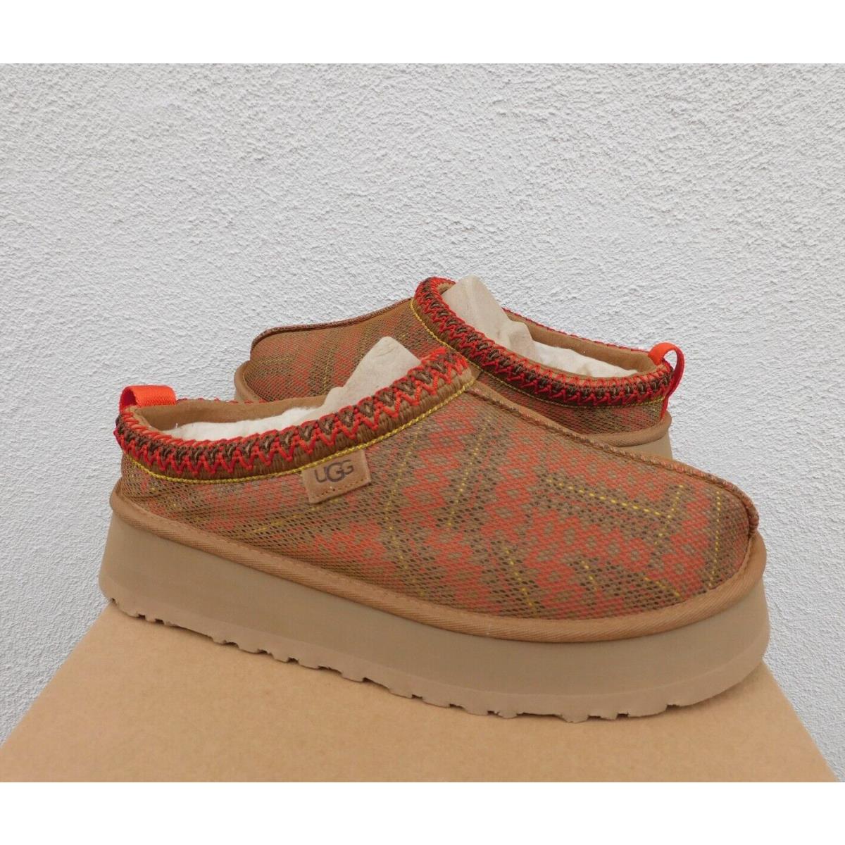 Ugg Tazz Maxi Tasman Chestnut Platform Slippers Shoes Women US 8/ Eur 39