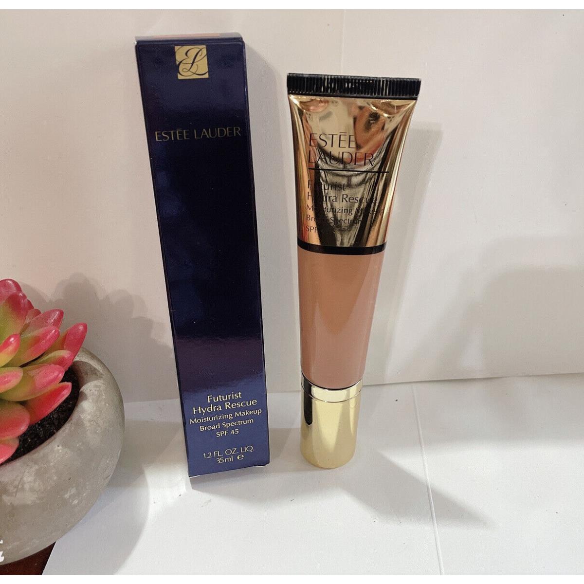 Estee Lauder Futurist Hydra Rescue Moisturizing Makeup 6W1 Sandalwood Box