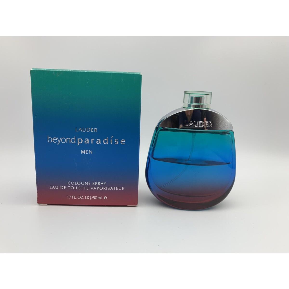 Beyond Paradise by Estee Lauder For Men 1.7 oz Cologne W/ Box 50% Left