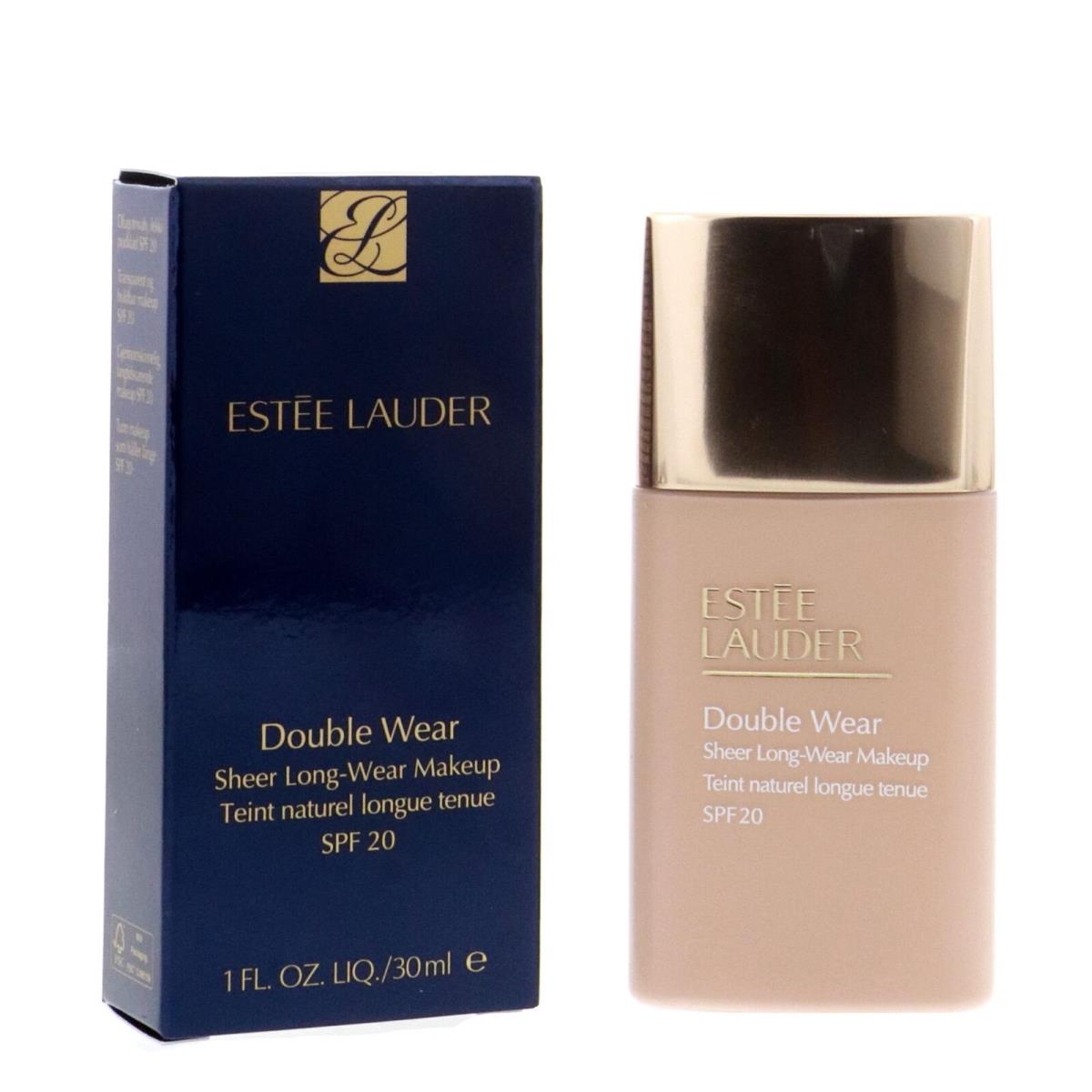 Estee Lauder Double Wear Sheer Long-wear Makeup SPF20 1N2 Ecru 1 oz