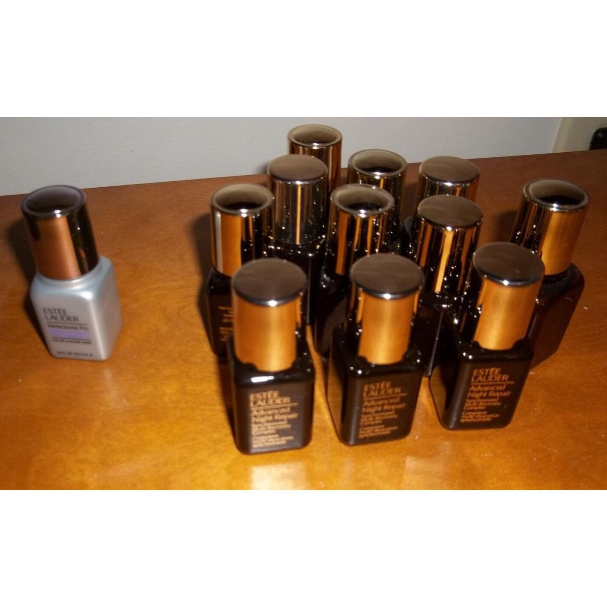 11 Estee Lauder Advanced Night Repair and 1 Perfectionist Pro. .24 oz