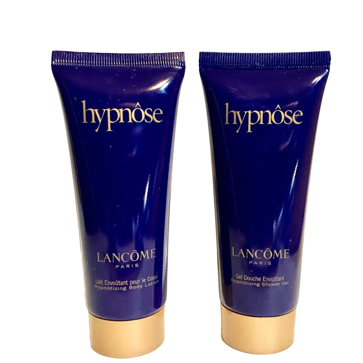 2 x Lancome Hypnose Hypnotizing Body Lotion Shower Gel 2.0 oz/60 ml Each