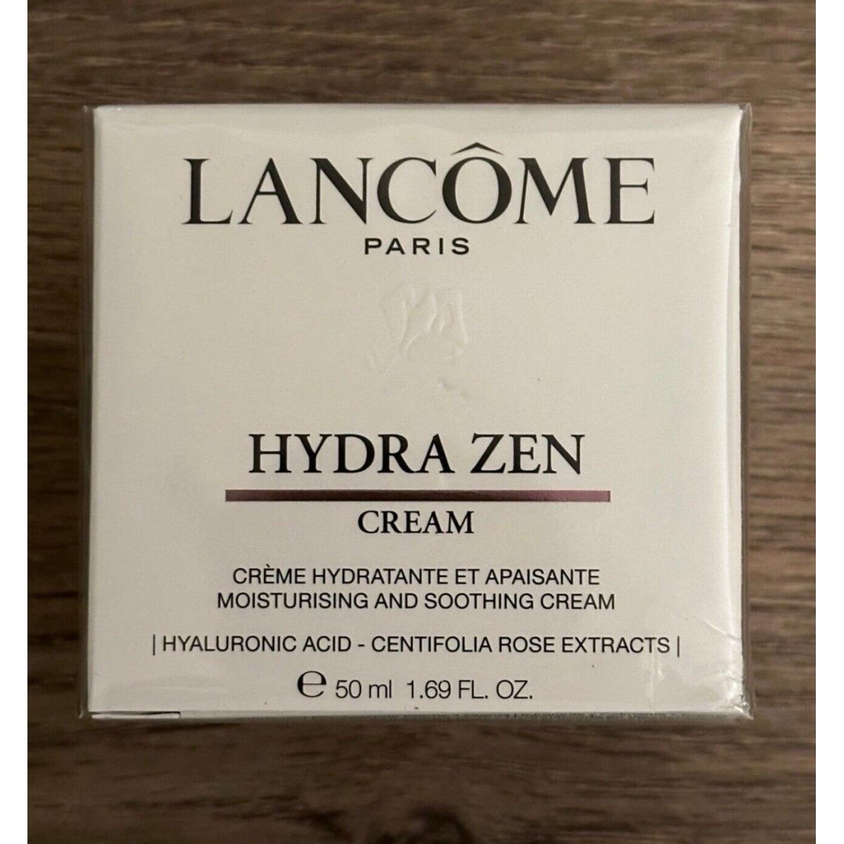 Lancome Hydra Zen Moisturizing Soothing Gel Cream 1.69 Oz/ 50ml