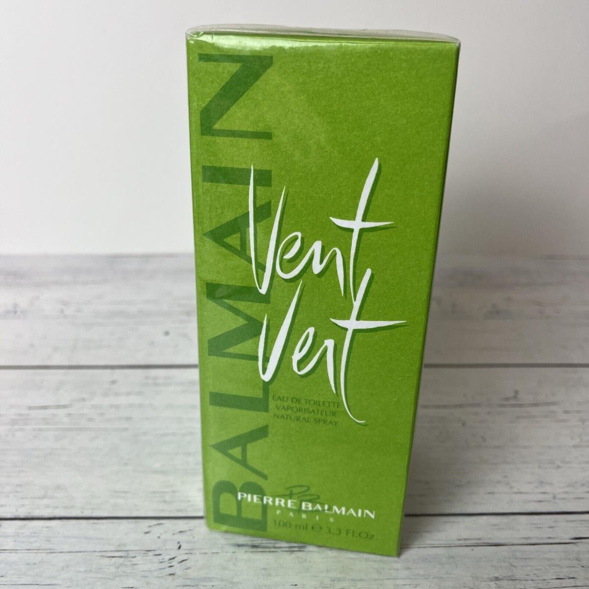 Vintage Balmain Vent Vert 3.3oz 100ml Eau DE Toilette Spray