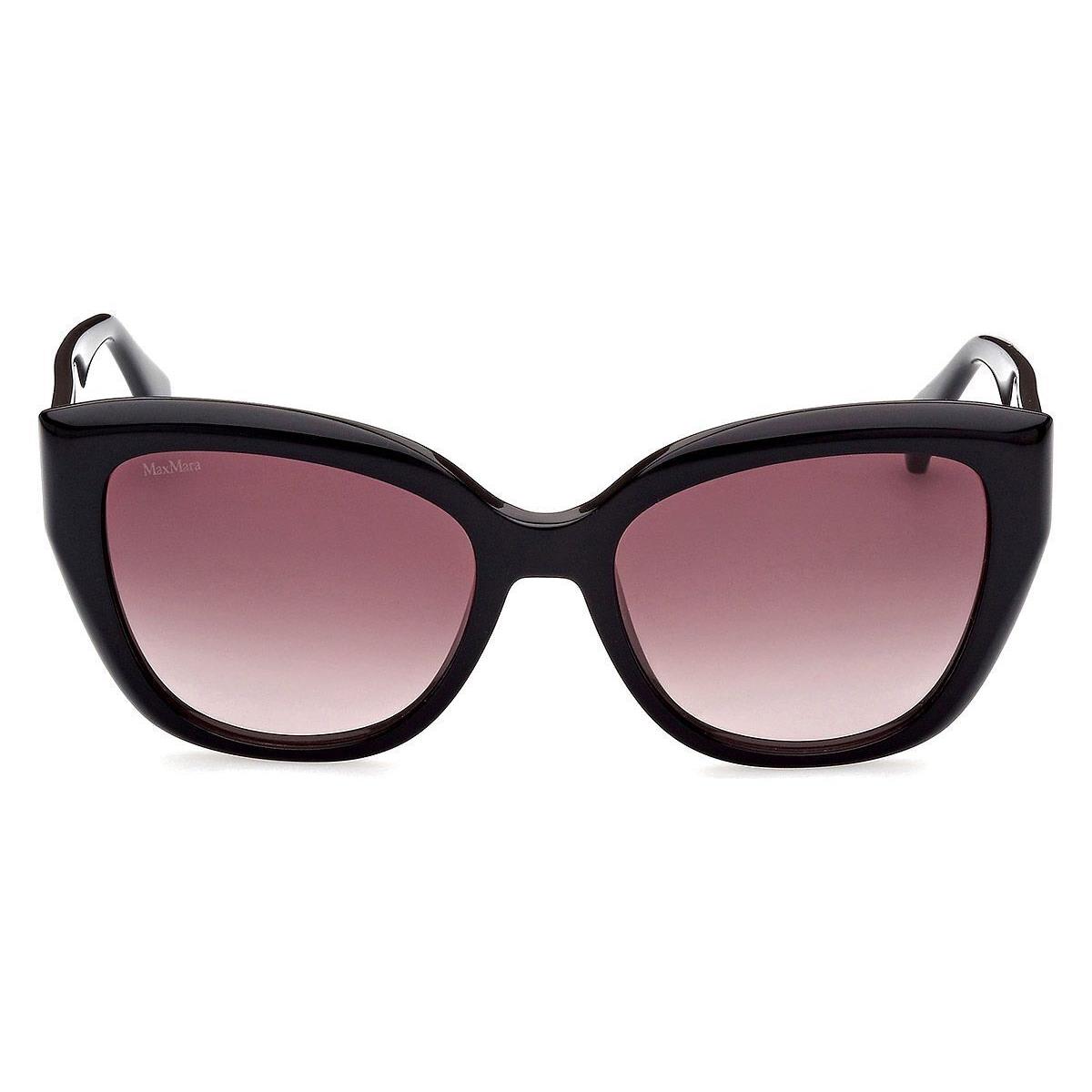 Max Mara MM0040 Sunglasses Women Shiny Black 54mm