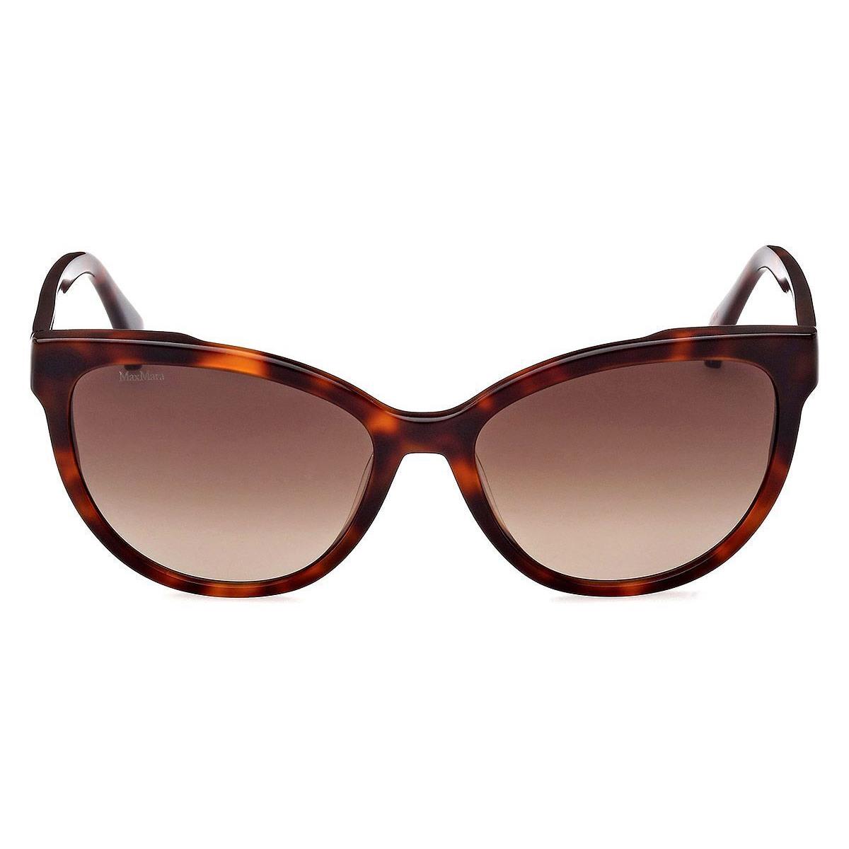 Max Mara MM0058 Sunglasses Women Dark Havana 57mm