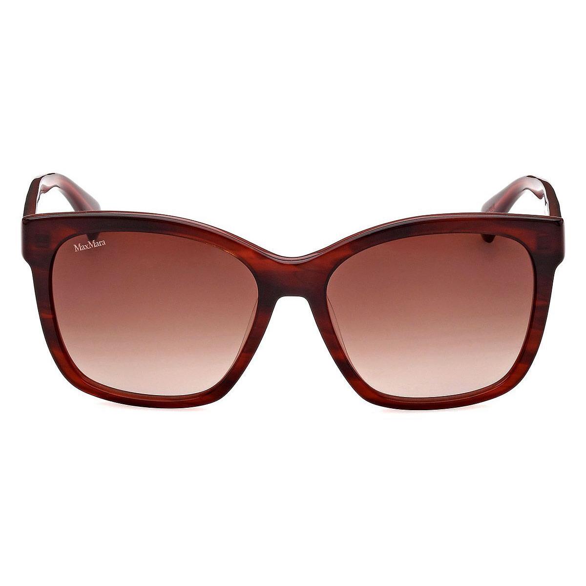 Max Mara MM0042 Sunglasses Women Bordeaux 56mm