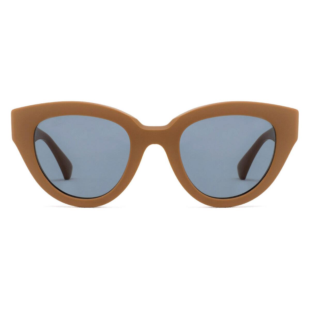 Max Mara MM0077 Sunglasses Women Matte Light Brown 50mm