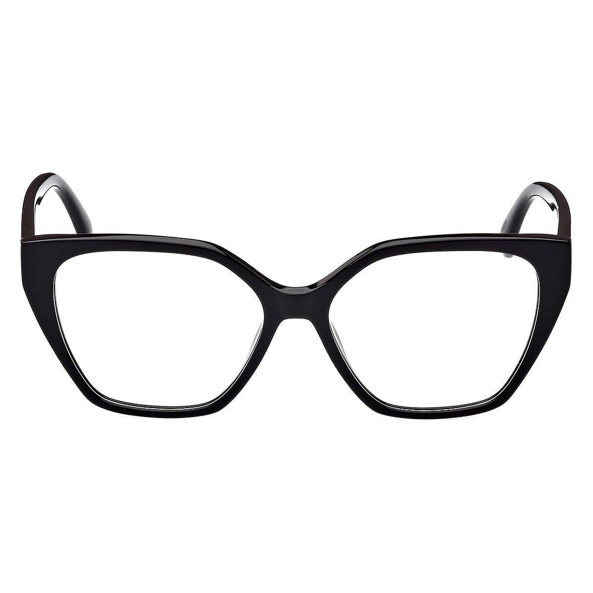 Max Mara MM5085 Eyeglasses Women Shiny Black 55mm