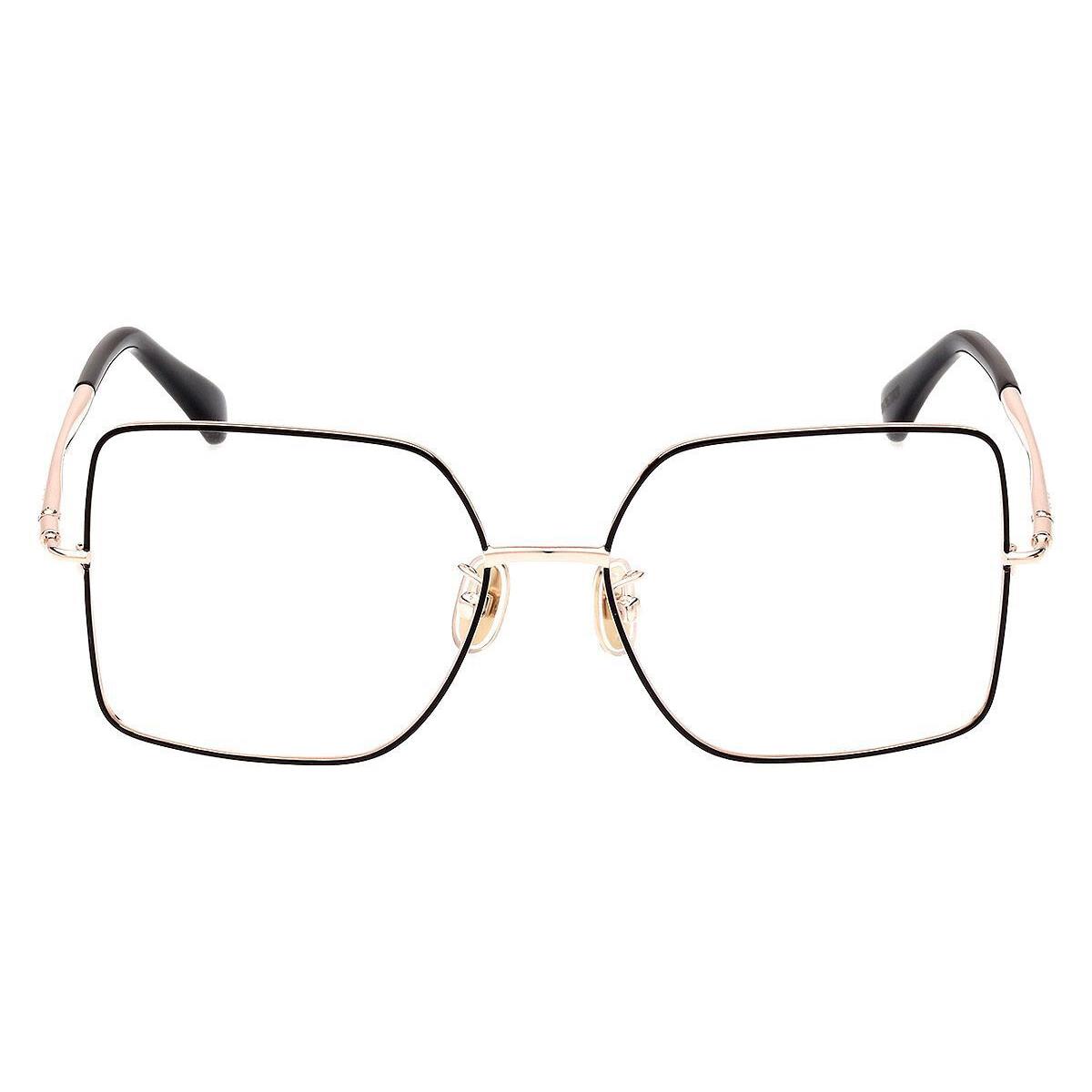 Max Mara MM5098-H Eyeglasses Women Shiny Rose Gold 55mm