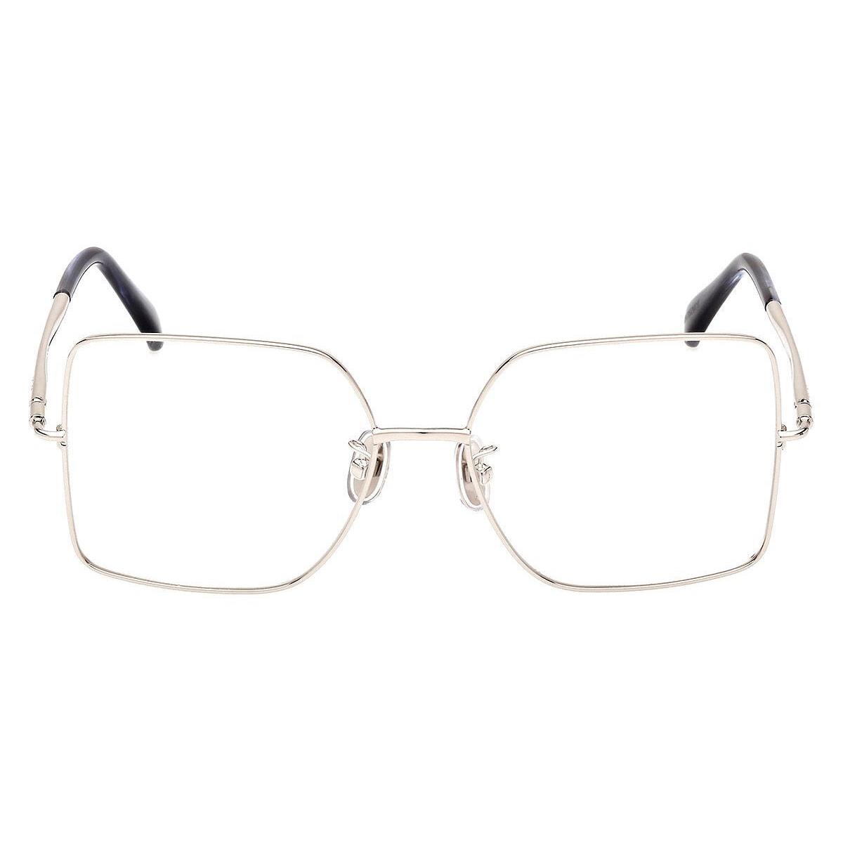 Max Mara MM5098-H Eyeglasses Women Shiny Palladium 55mm