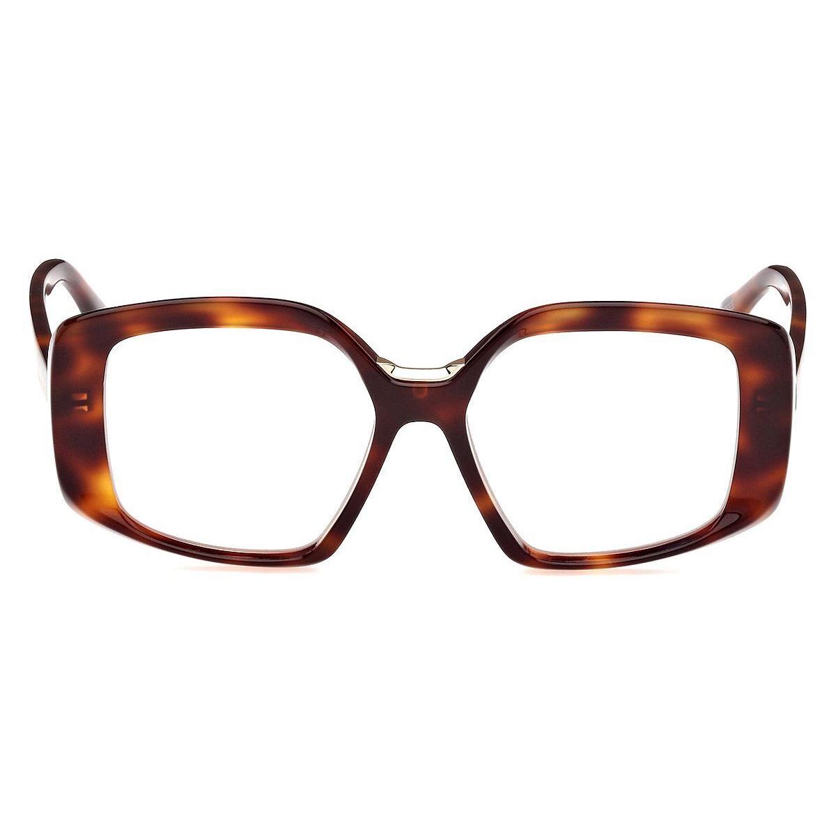 Max Mara MM5131-B Eyeglasses Women Dark Havana 53mm