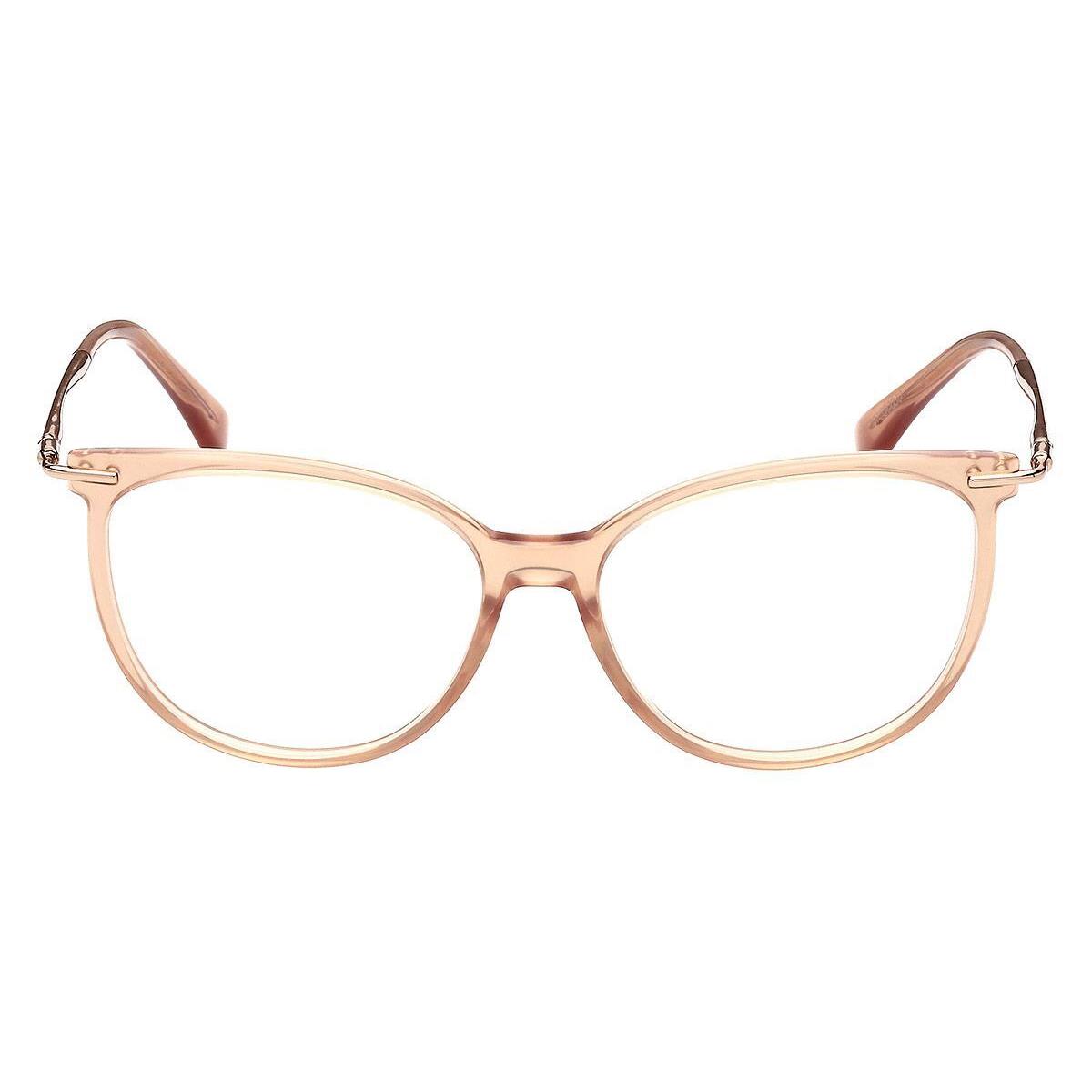 Max Mara MM5050 Eyeglasses Women Matte Light Pink 54mm