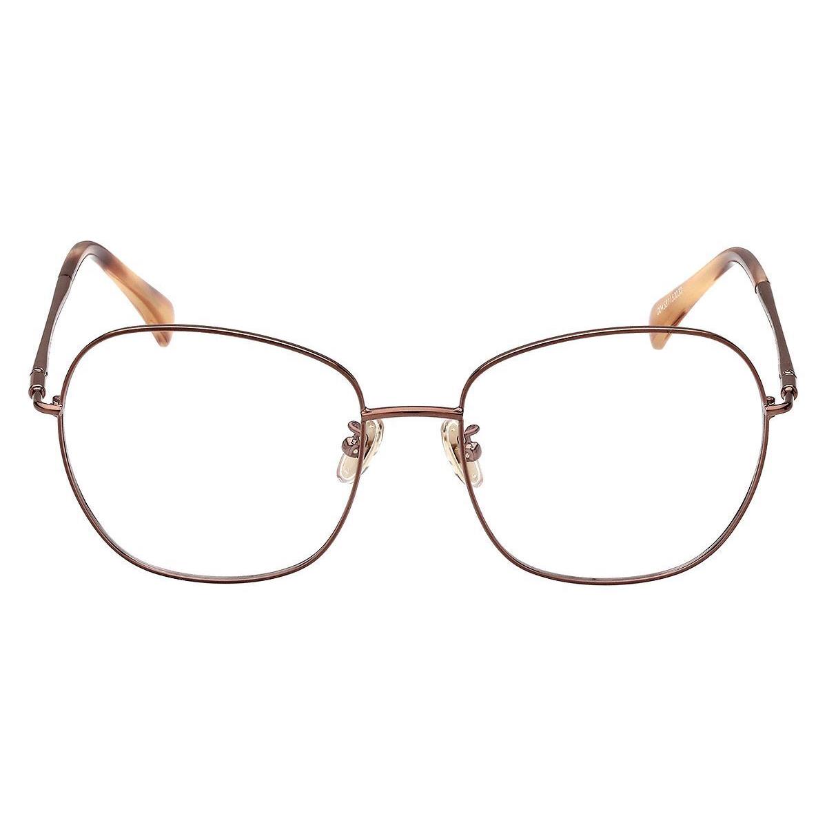 Max Mara MM5077-H Eyeglasses Women Shiny Light Bronze 56mm