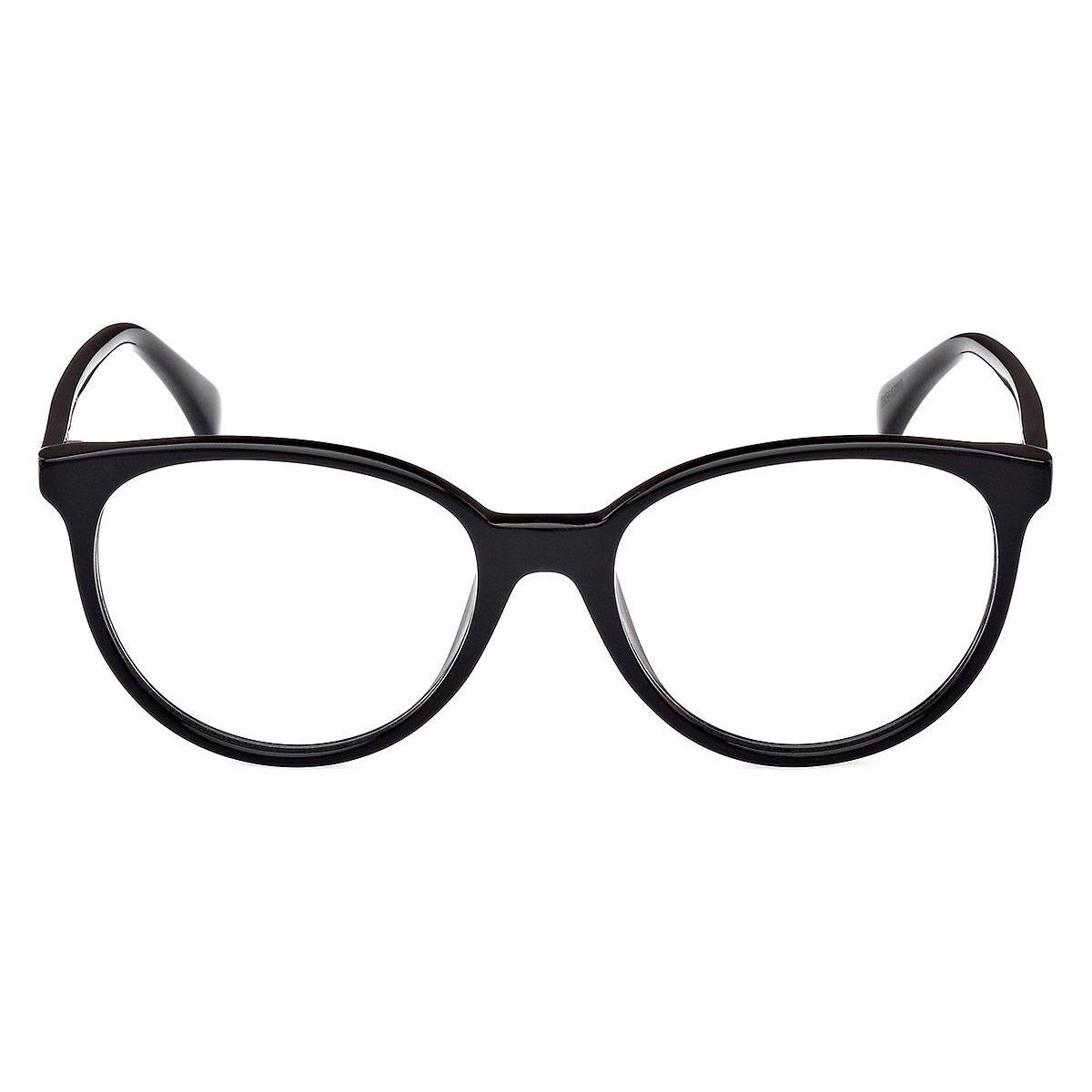 Max Mara MM5084 Eyeglasses Women Shiny Black 53mm