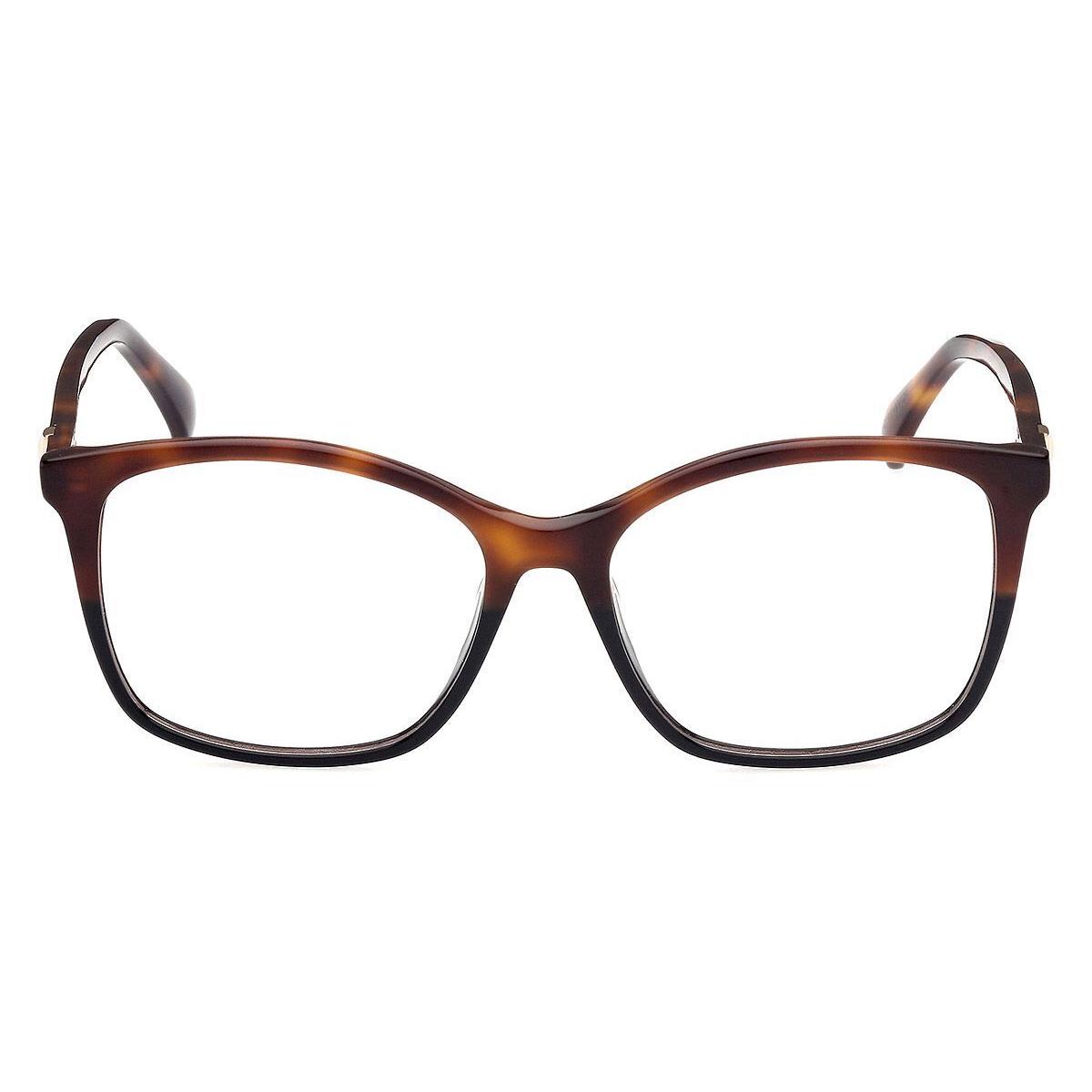 Max Mara MM5023 Eyeglasses Women Dark Havana 55mm