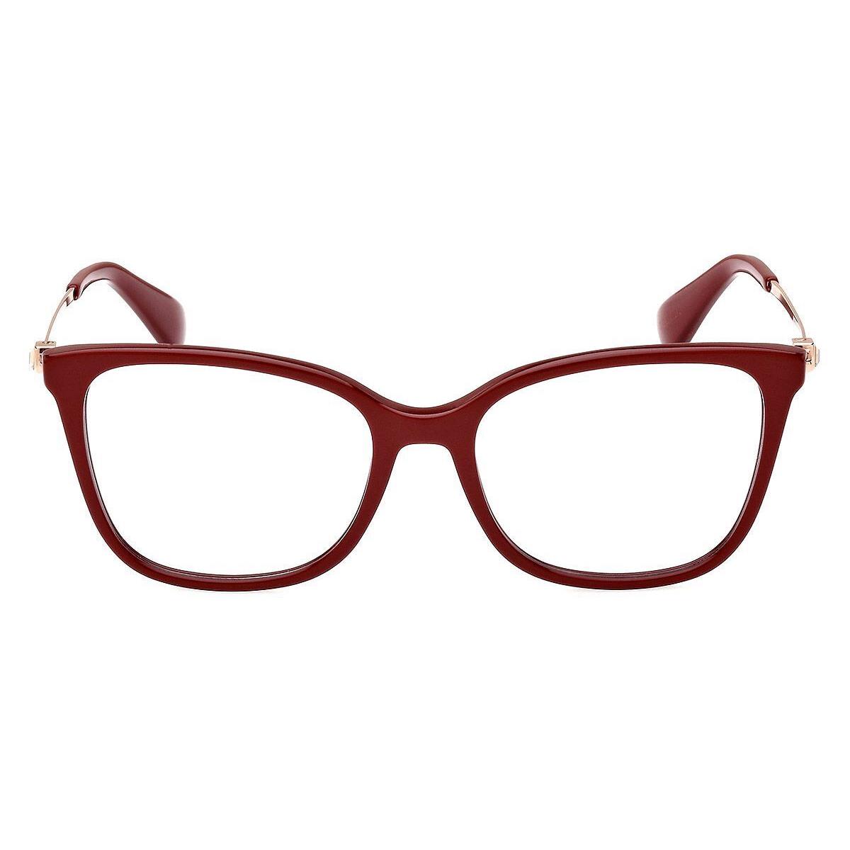 Max Mara MM5079 Eyeglasses Women Shiny Light Red 54mm