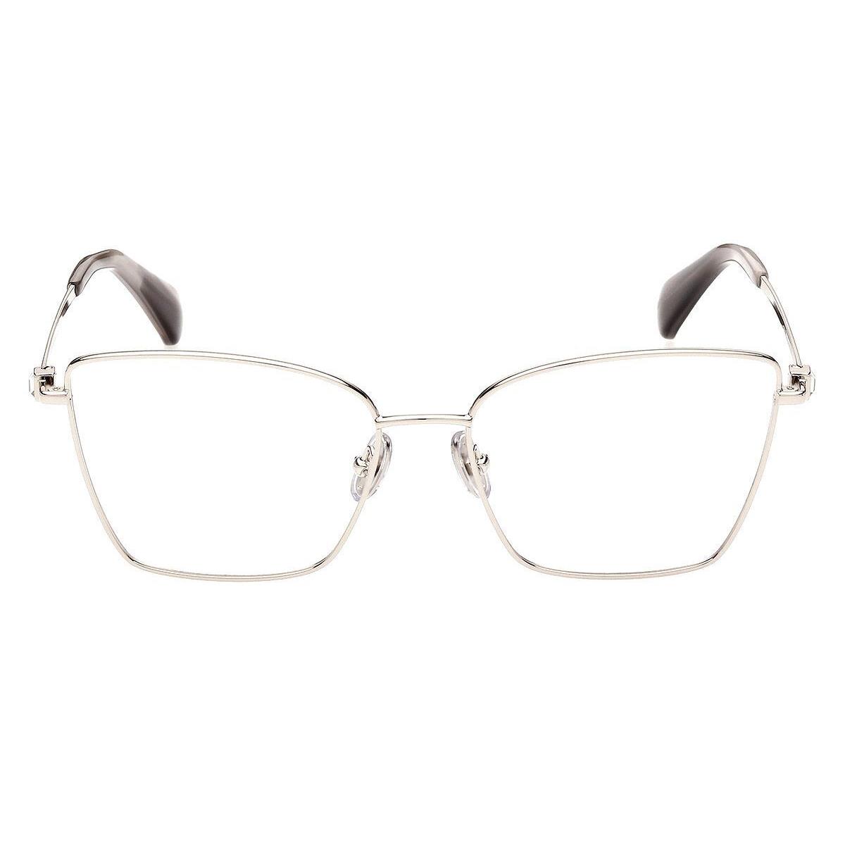 Max Mara MM5048 Eyeglasses Women Shiny Palladium 55mm