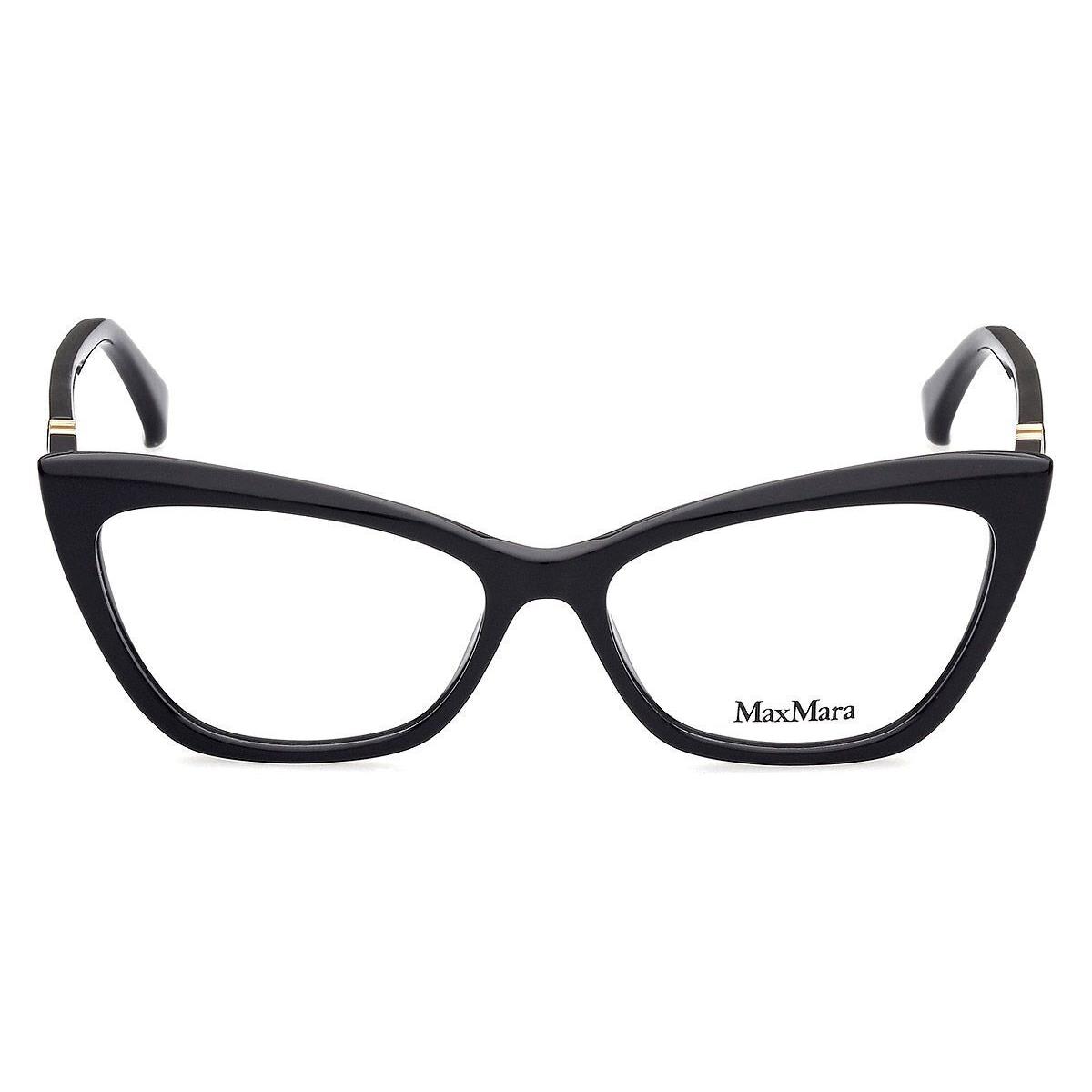 Max Mara MM5016 Eyeglasses Women Shiny Black 54mm