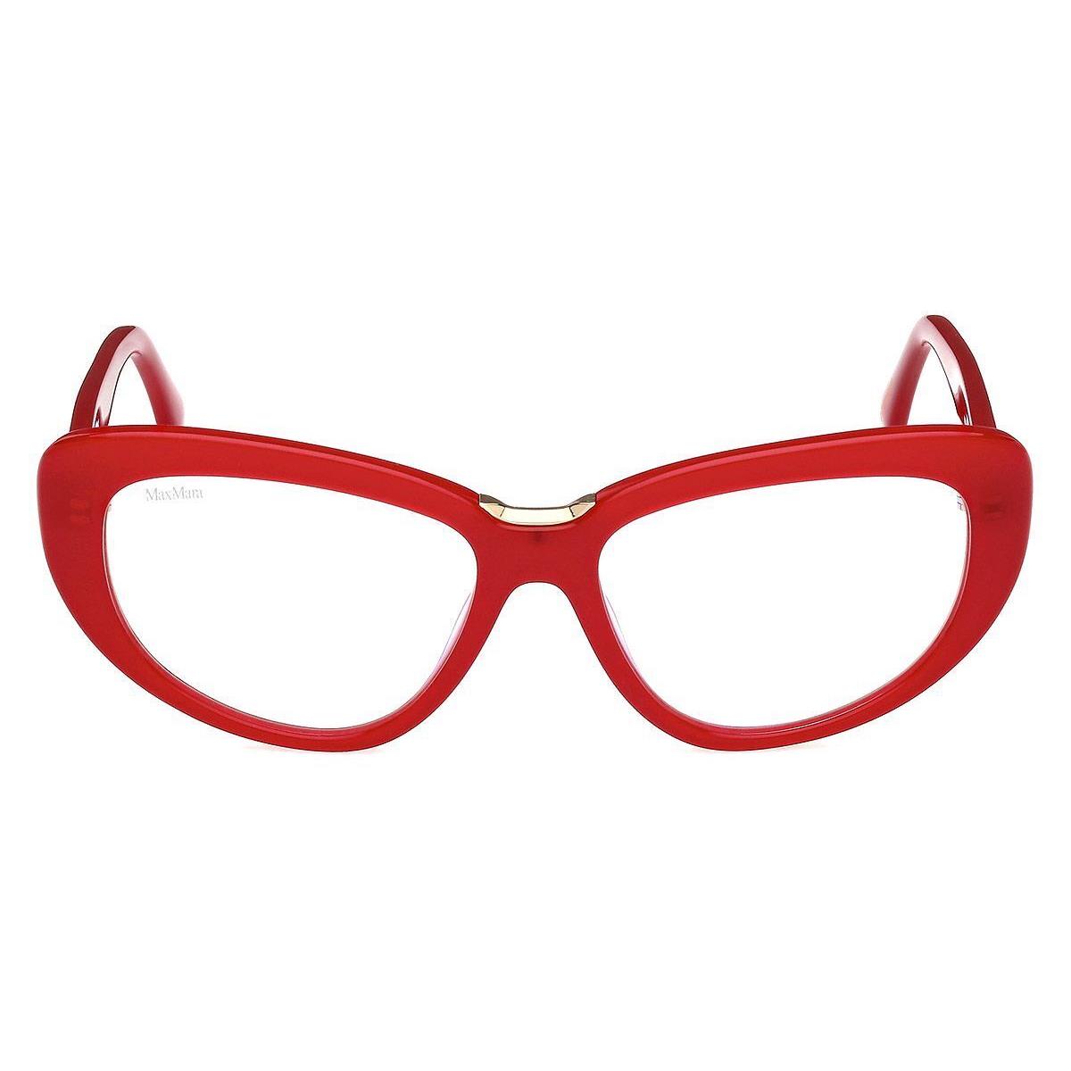 Max Mara MM5109-B Eyeglasses Women Shiny Light Red 56mm