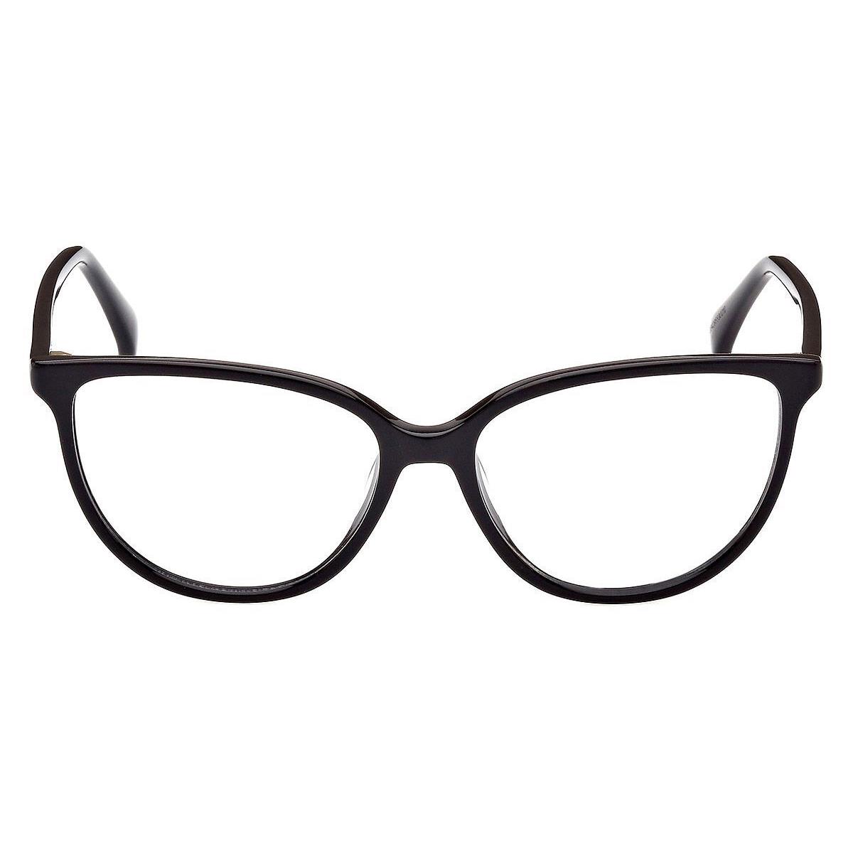 Max Mara MM5055 Eyeglasses Women Shiny Black 54mm