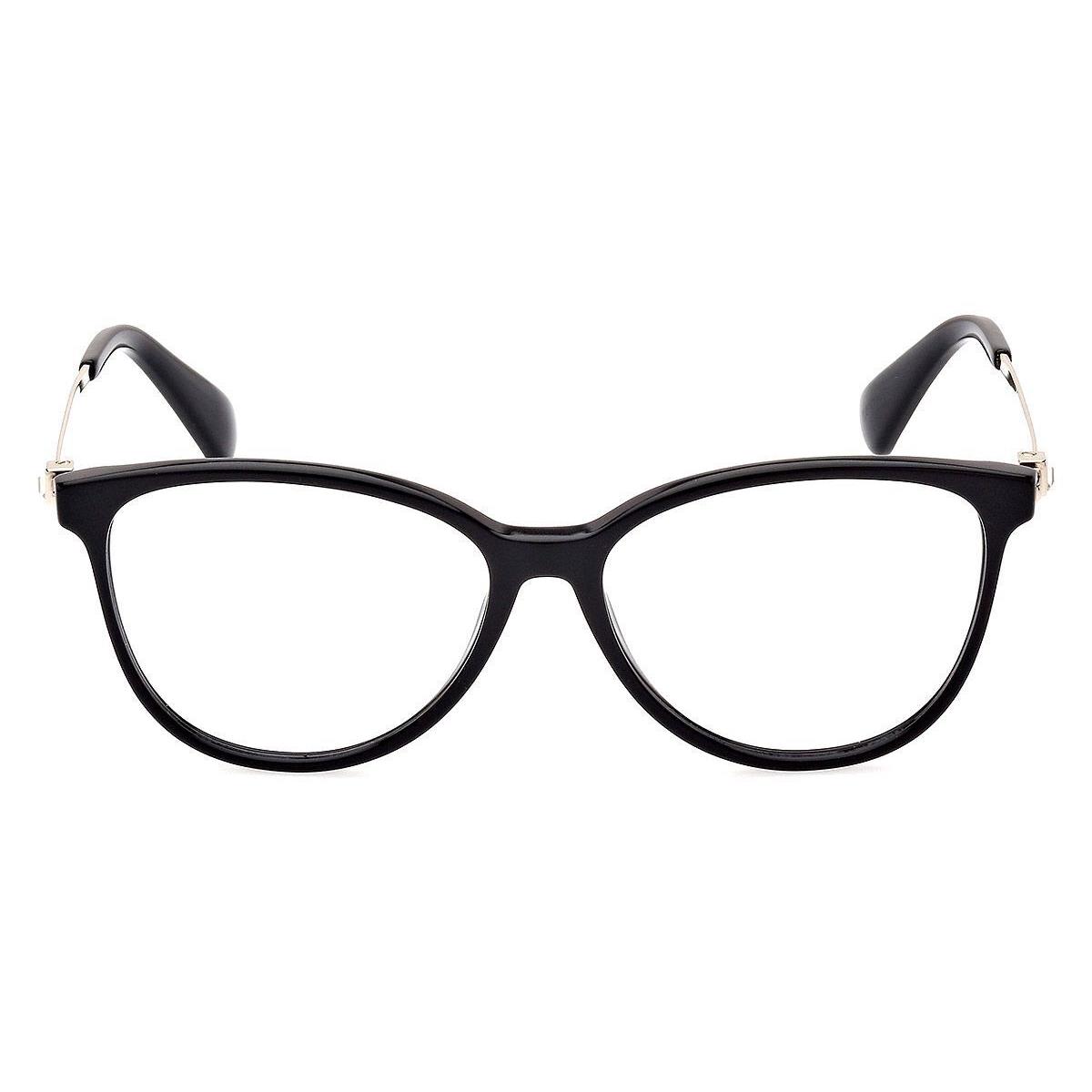 Max Mara MM5078 Eyeglasses Women Shiny Black 54mm